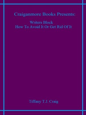 cover image of Writers Block How to Avoid It Or Get Rid of It